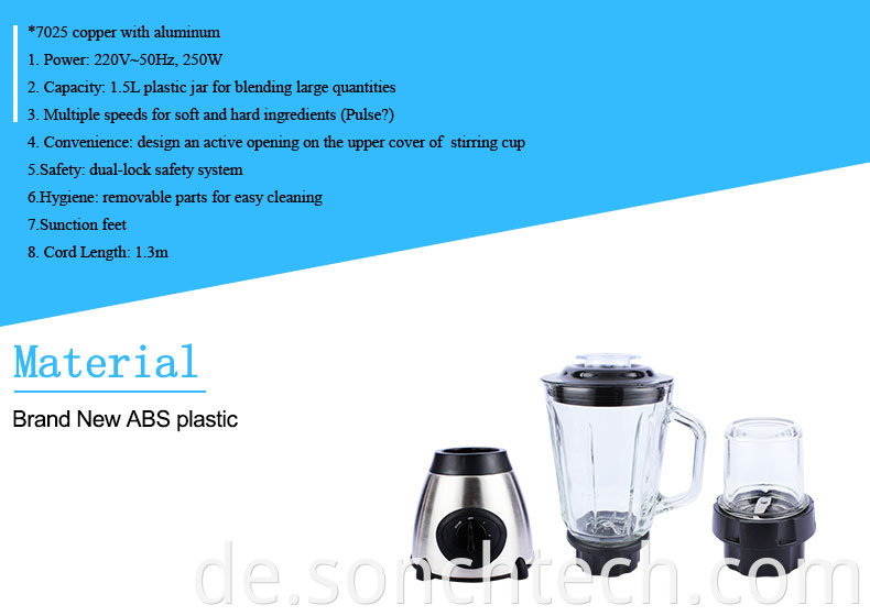 electric blender SS shell